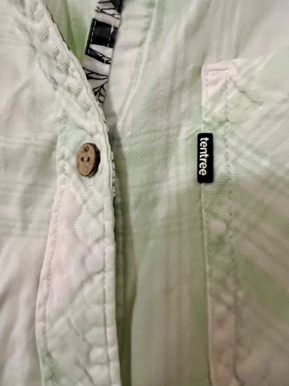 TenTree plaid Button up shirt - Picture 2 of 4